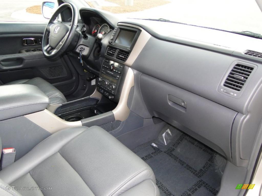 Gray Interior 2007 Honda Pilot EX-L Photo #48614699