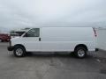 Summit White 2011 Chevrolet Express 2500 Cargo Van Exterior
