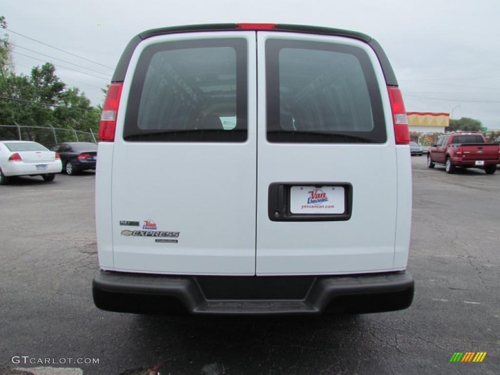 2011 Express 2500 Cargo Van - Summit White / Medium Pewter photo #6