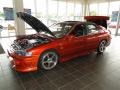 1995 Custom Orange Honda Accord LX Sedan  photo #2