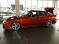 1995 Custom Orange Honda Accord LX Sedan  photo #3