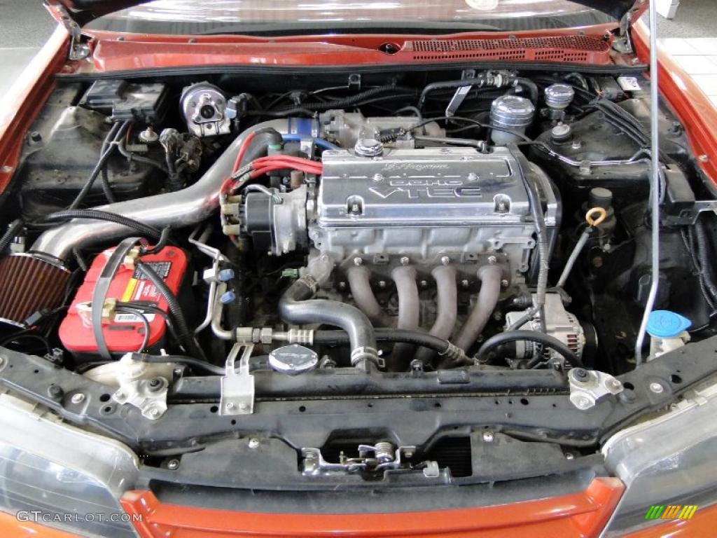 1995 Accord LX Sedan - Custom Orange / Gray photo #5