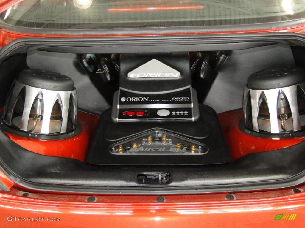 1995 Accord LX Sedan - Custom Orange / Gray photo #6