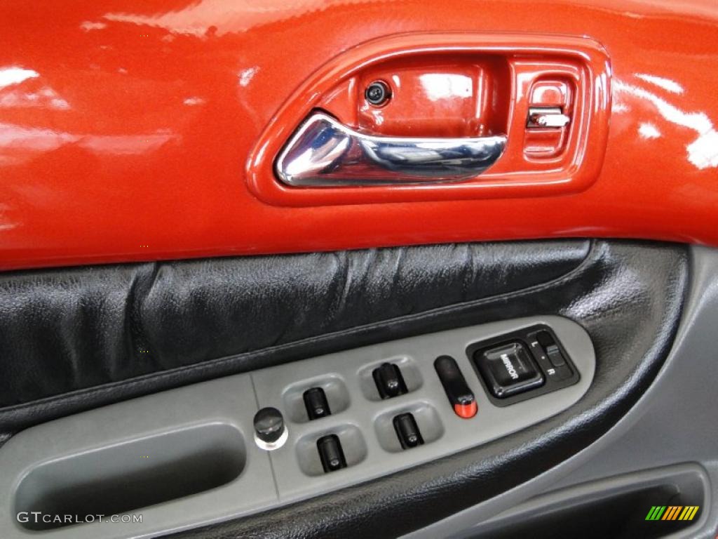 1995 Accord LX Sedan - Custom Orange / Gray photo #15