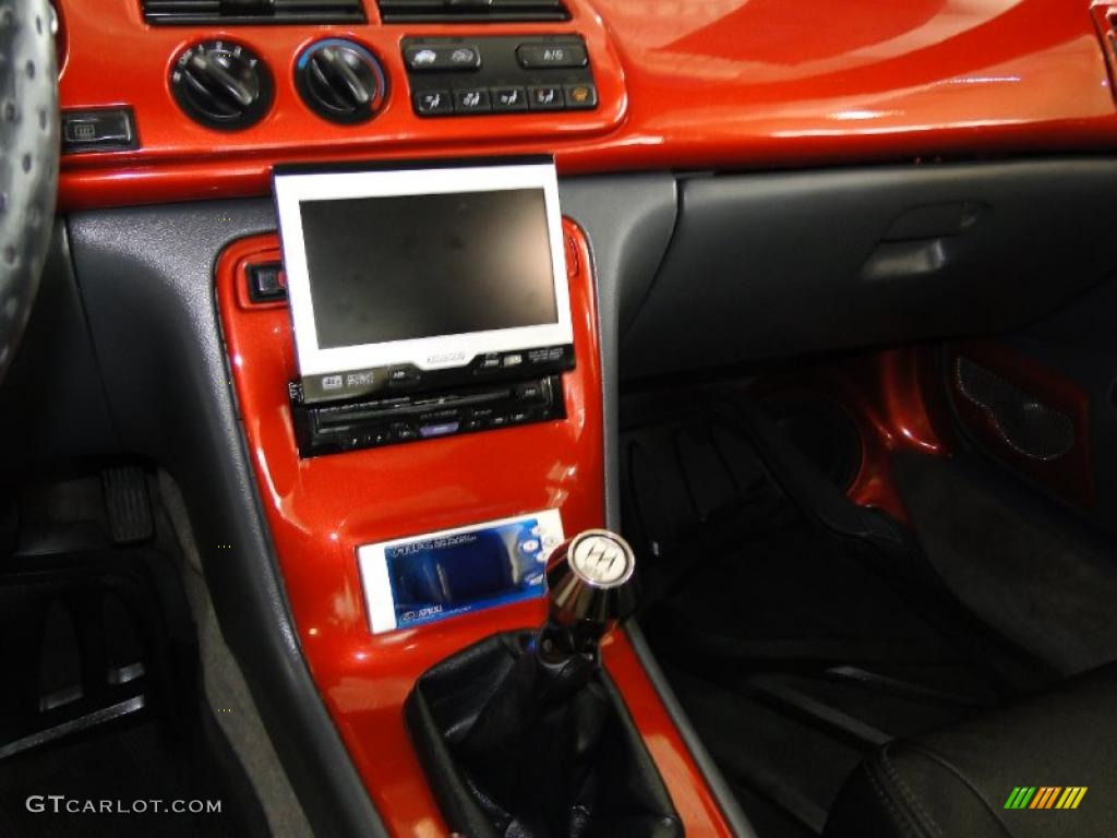 1995 Accord LX Sedan - Custom Orange / Gray photo #16