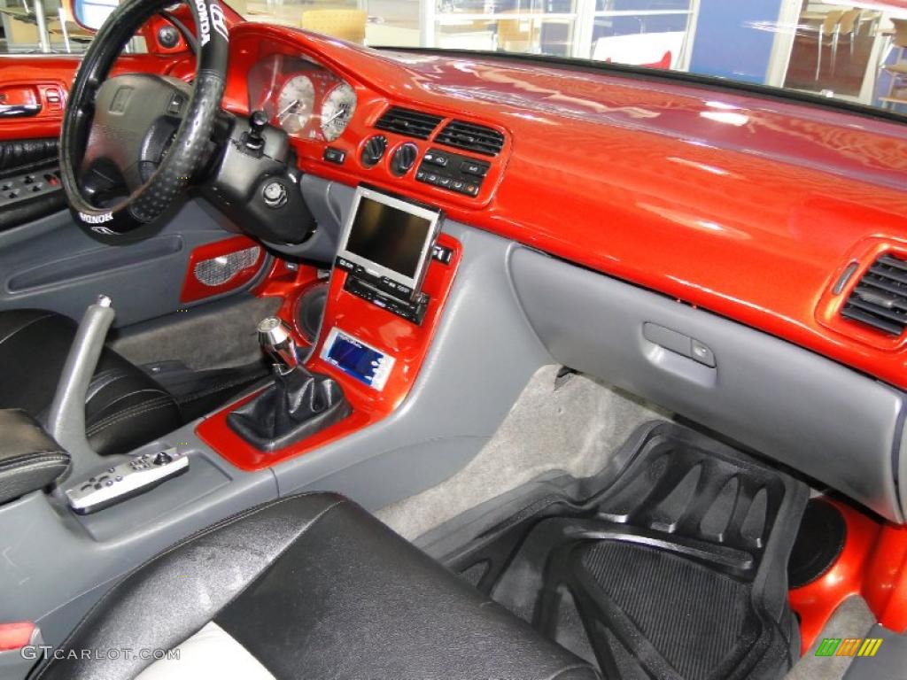 1995 Accord LX Sedan - Custom Orange / Gray photo #19