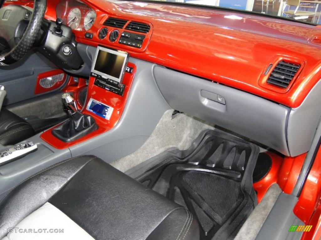1995 Accord LX Sedan - Custom Orange / Gray photo #20