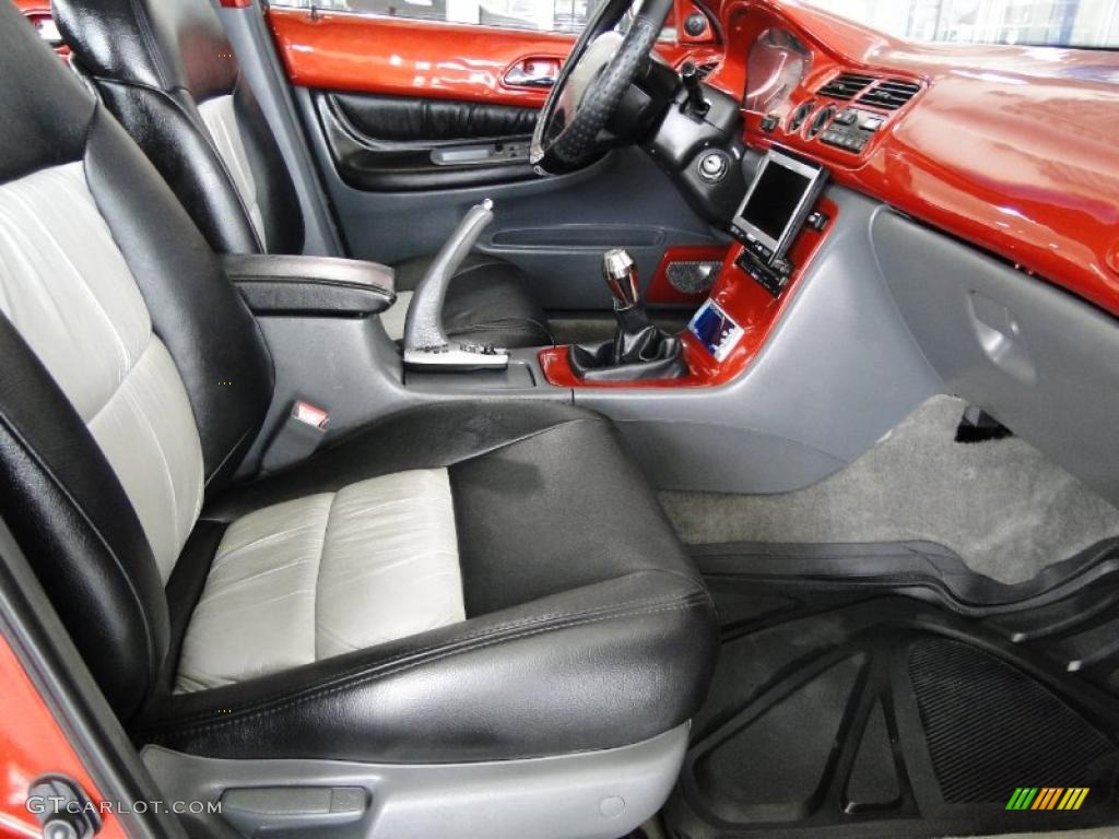 1995 Accord LX Sedan - Custom Orange / Gray photo #21