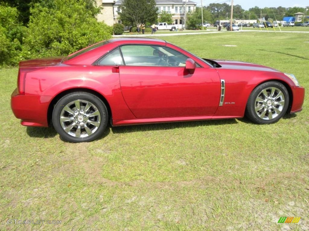 Crystal Red 2009 Cadillac XLR Platinum Roadster Exterior Photo #48616130