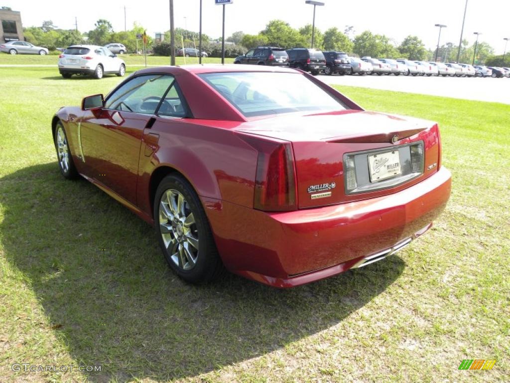 2009 XLR Platinum Roadster - Crystal Red / Cashmere/Ebony photo #13