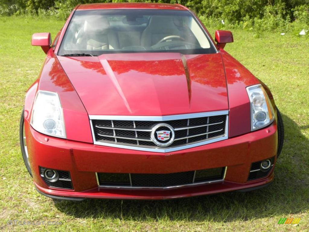 Crystal Red 2009 Cadillac XLR Platinum Roadster Exterior Photo #48616265