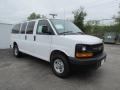 Summit White 2011 Chevrolet Express LS 3500 Passenger Van