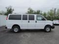 Summit White - Express LS 3500 Passenger Van Photo No. 8