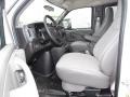 Medium Pewter 2011 Chevrolet Express LS 3500 Passenger Van Interior Color