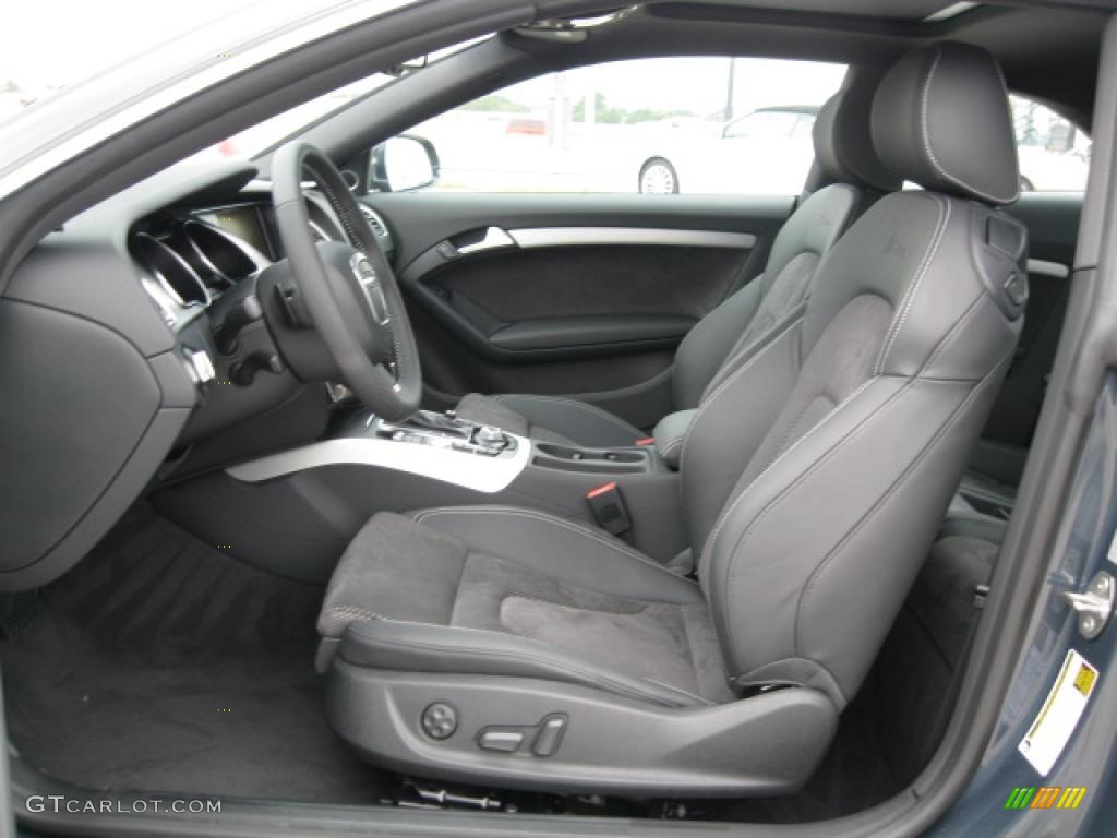 Black Interior 2011 Audi A5 2.0T quattro Coupe Photo #48616937