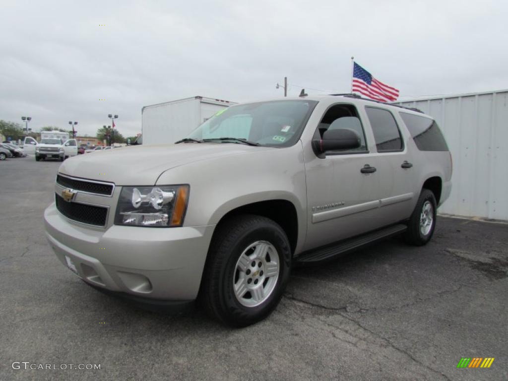 Silver Birch Metallic 2008 Chevrolet Suburban 1500 LS Exterior Photo #48617429