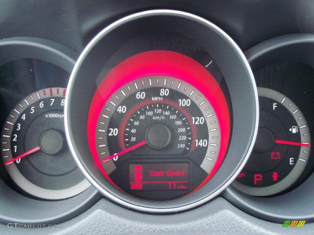 2011 Kia Forte Koup SX Gauges Photo #48617813