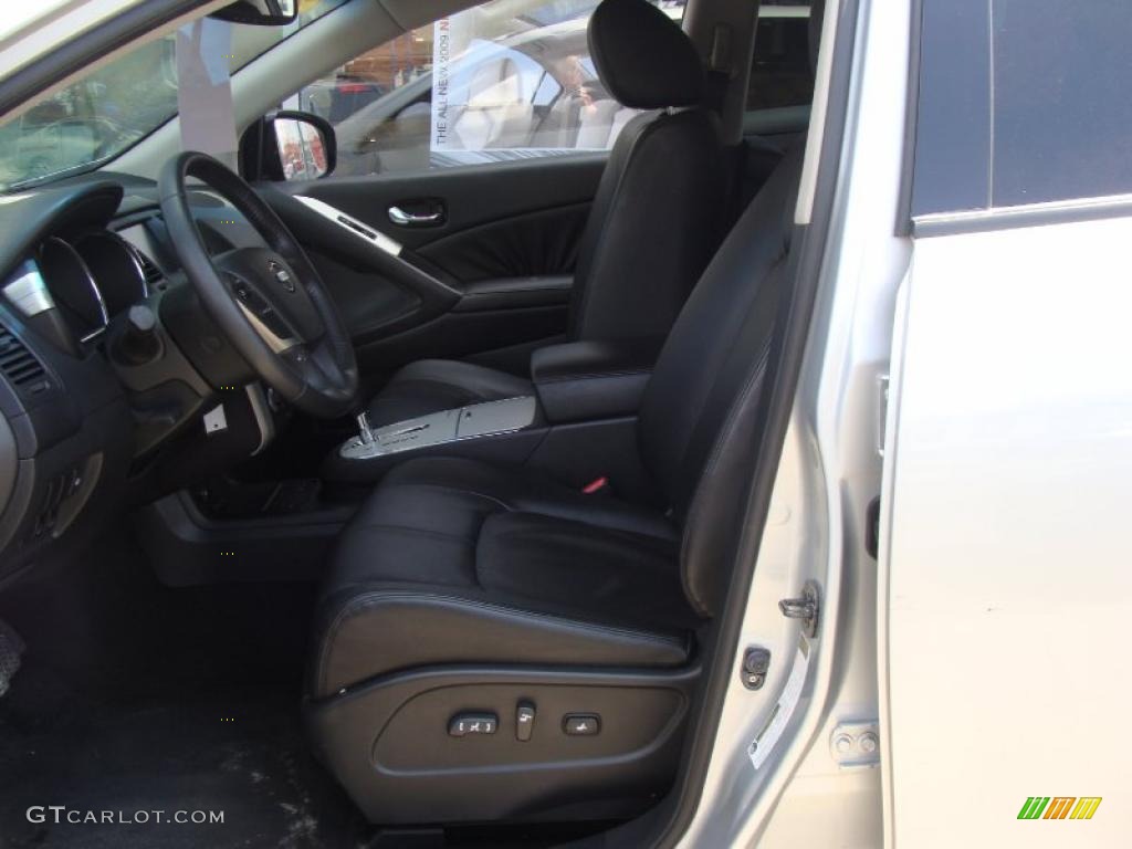 2009 Murano SL AWD - Brilliant Silver Metallic / Black photo #10