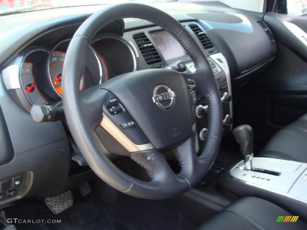 2009 Murano SL AWD - Brilliant Silver Metallic / Black photo #18