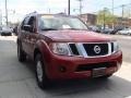 2008 Red Brawn Nissan Pathfinder S 4x4  photo #1