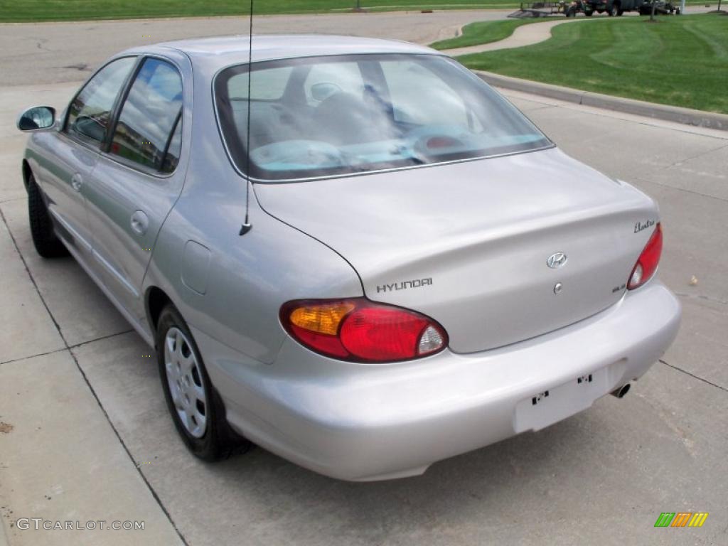 2000 Elantra GLS Sedan - Sandalwood / Gray photo #5