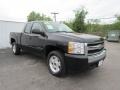 2008 Black Chevrolet Silverado 1500 LT Extended Cab 4x4  photo #1