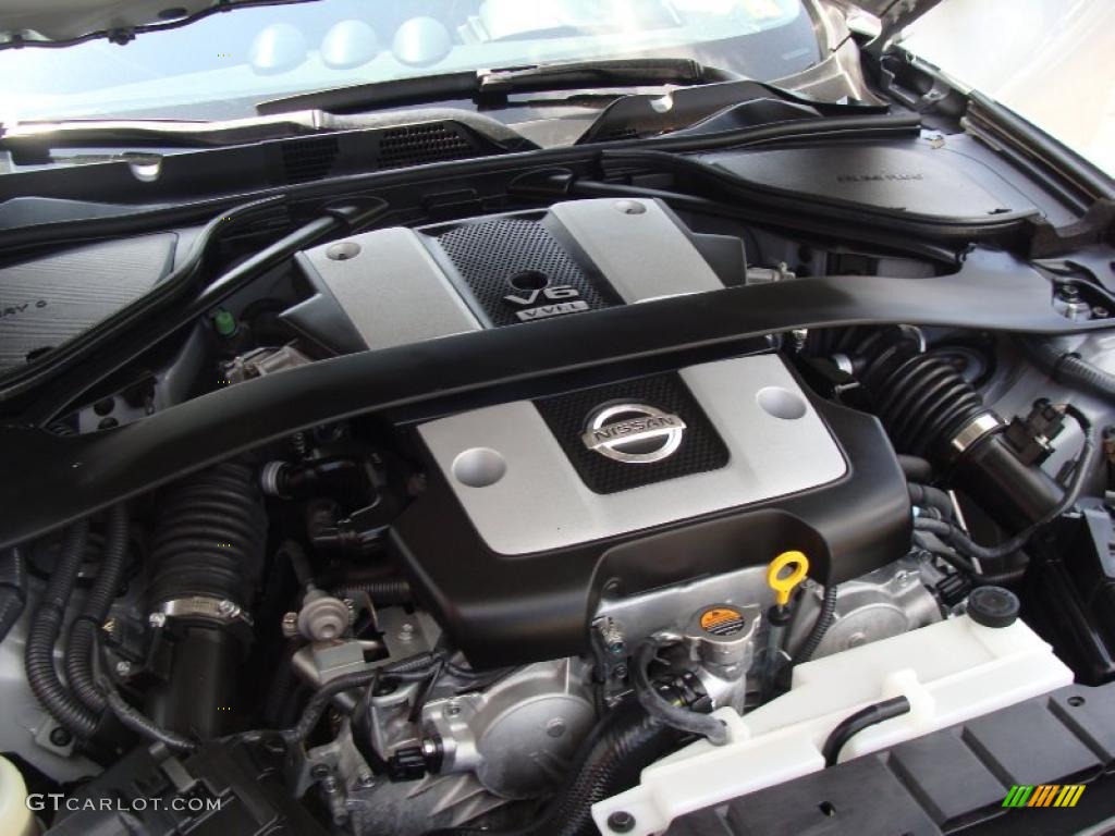 2009 Nissan 370Z Sport Coupe 3.7 Liter DOHC 24-Valve VVEL VQ37VHR V6 Engine Photo #48620438