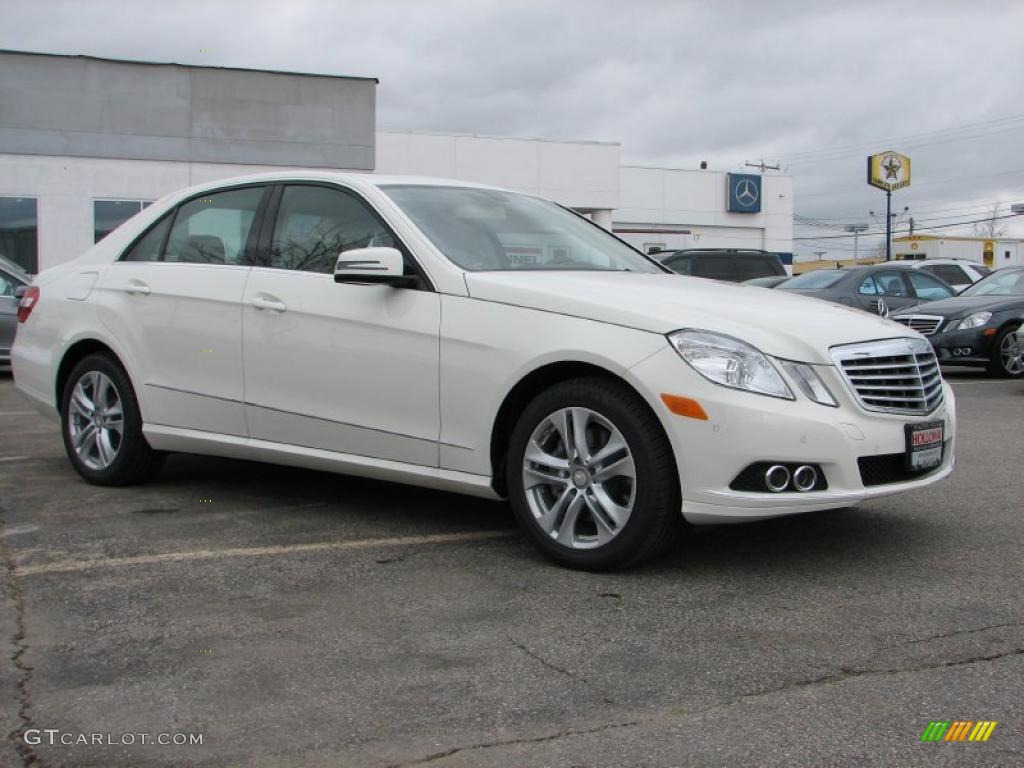 Arctic White 2011 Mercedes-Benz E 350 4Matic Sedan Exterior Photo #48621887