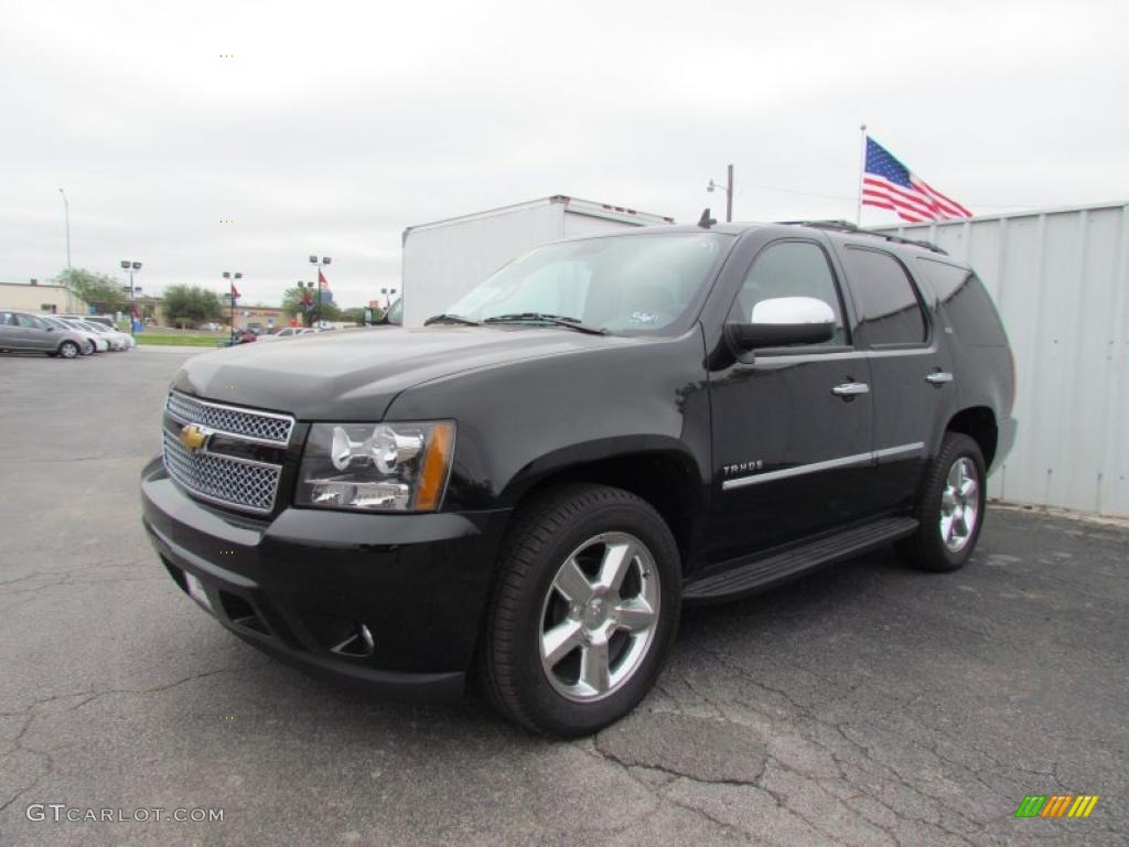 Black 2011 Chevrolet Tahoe LTZ Exterior Photo #48622049