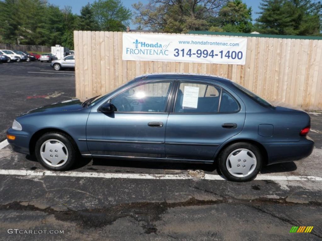 1994 Prizm LSi - Slate Blue Mica / Gray photo #6