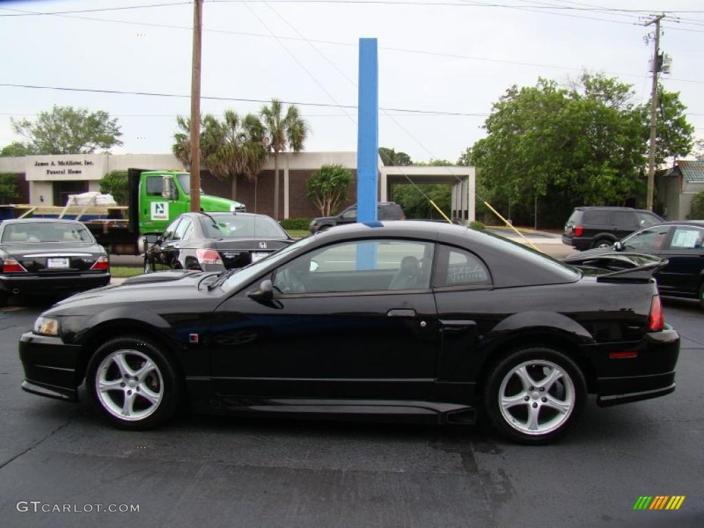 Black 2004 Ford Mustang Roush Stage 1 Coupe Exterior Photo #48623619