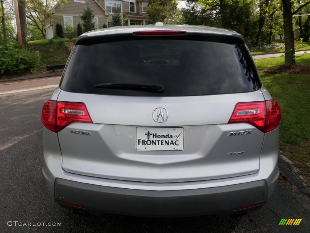 2007 MDX  - Billet Silver Metallic / Ebony photo #4