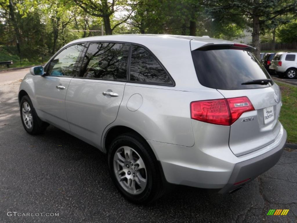 2007 MDX  - Billet Silver Metallic / Ebony photo #5