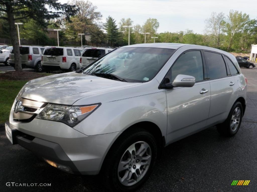 2007 MDX  - Billet Silver Metallic / Ebony photo #7