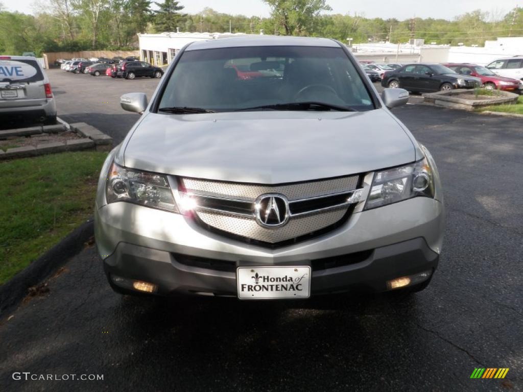 2007 MDX  - Billet Silver Metallic / Ebony photo #8