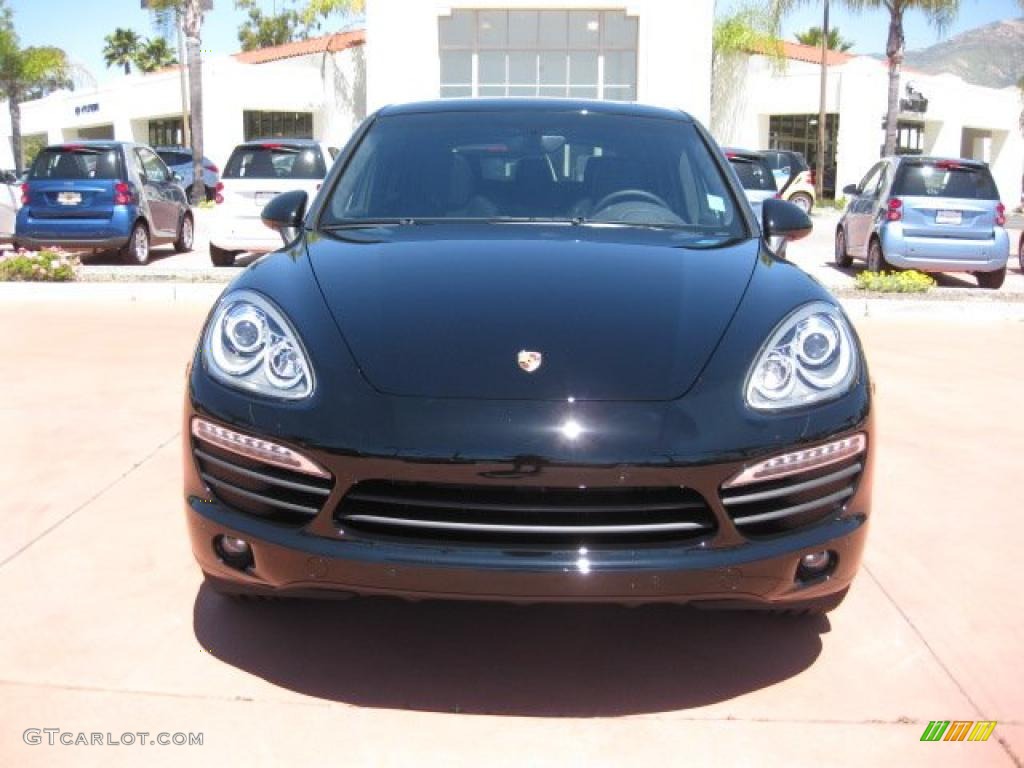 2011 Cayenne S - Black / Black photo #2