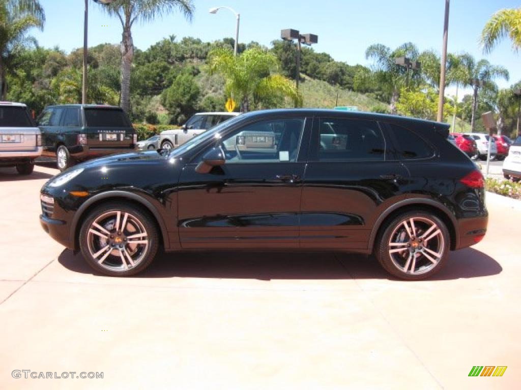 Black 2011 Porsche Cayenne S Exterior Photo #48624465