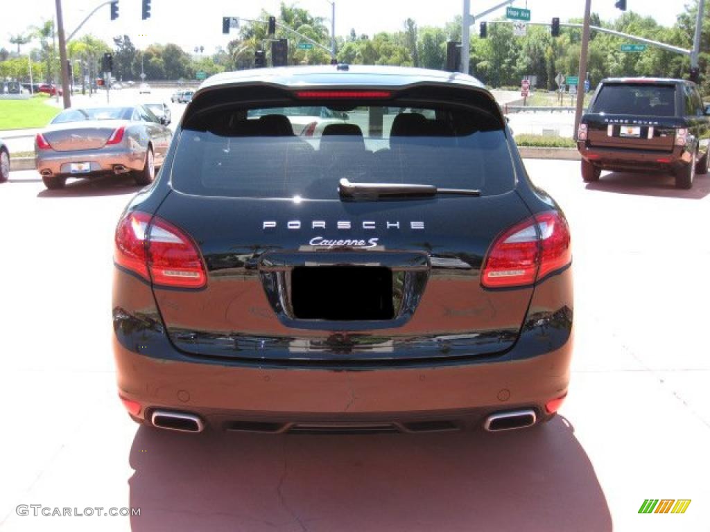 2011 Cayenne S - Black / Black photo #4