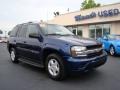 2003 Indigo Blue Metallic Chevrolet TrailBlazer LS  photo #2