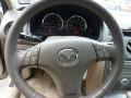 Beige 2004 Mazda MAZDA6 s Sport Wagon Steering Wheel