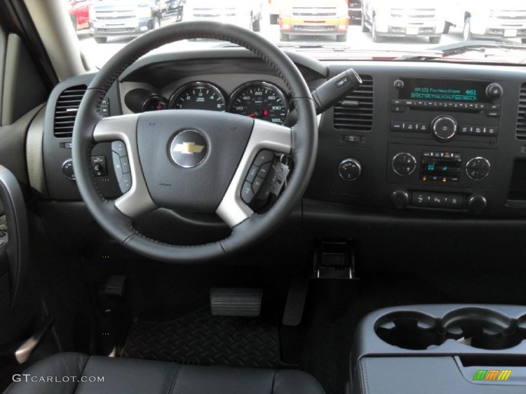 2011 Silverado 1500 LT Crew Cab 4x4 - Victory Red / Ebony photo #15