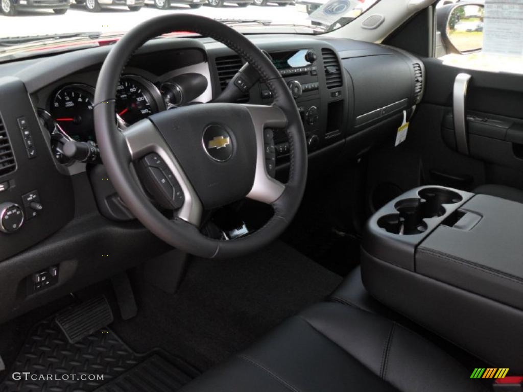 2011 Silverado 1500 LT Crew Cab 4x4 - Victory Red / Ebony photo #25