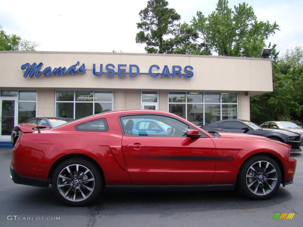 2011 Red Candy Metallic Ford Mustang Gt Cs California