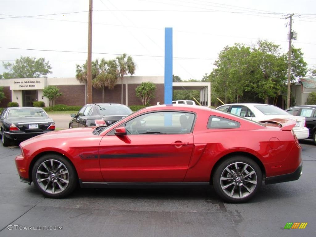 Red Candy Metallic 2011 Ford Mustang GT/CS California Special Coupe Exterior Photo #48627384