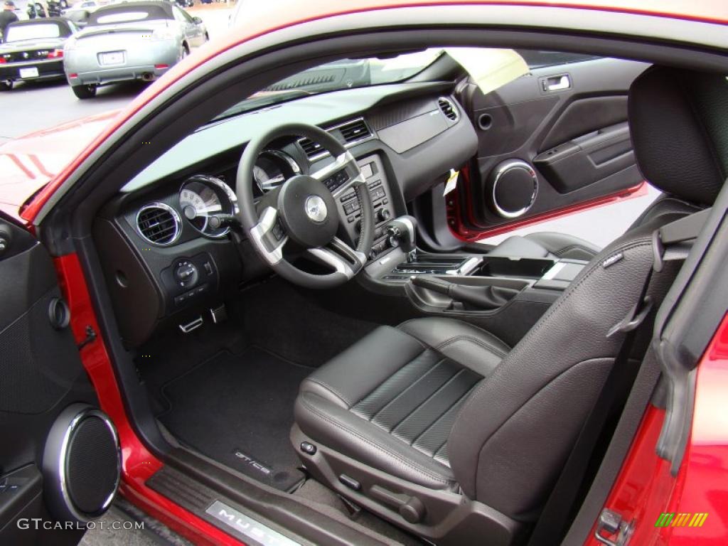 CS Charcoal Black/Carbon Interior 2011 Ford Mustang GT/CS California Special Coupe Photo #48627438