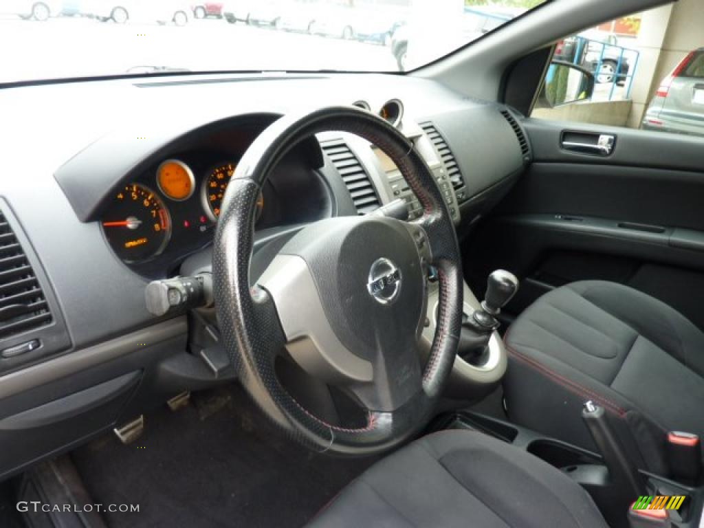 SE-R Charcoal Interior 2007 Nissan Sentra SE-R Spec V Photo #48627571