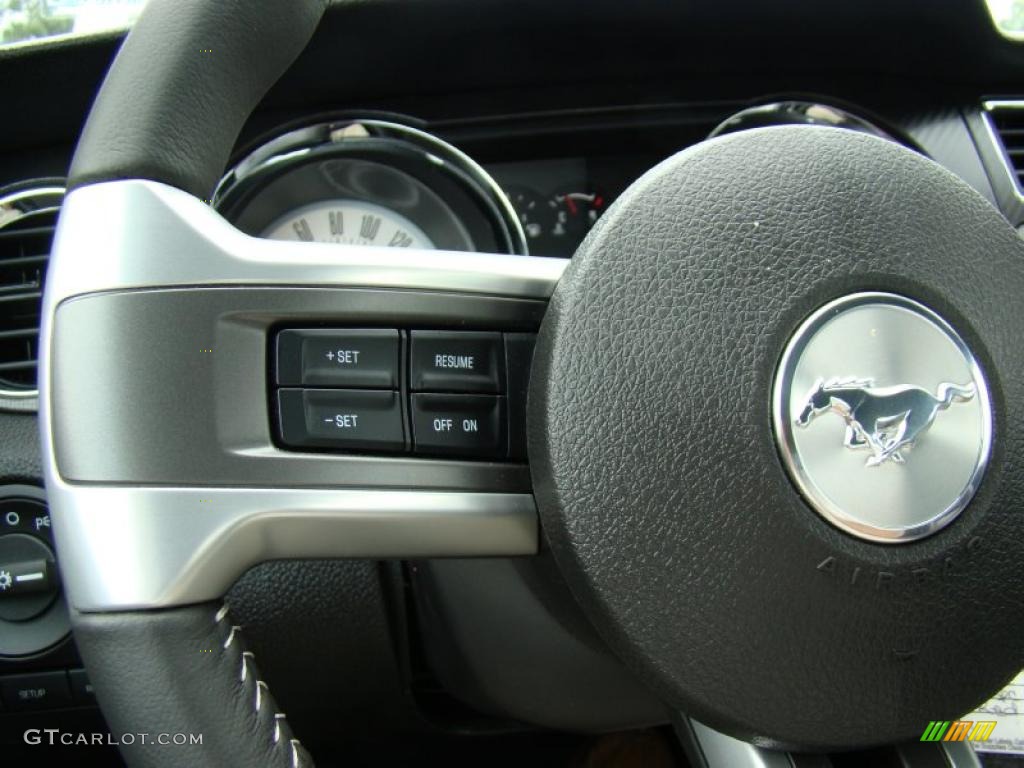 2011 Mustang GT/CS California Special Coupe - Red Candy Metallic / CS Charcoal Black/Carbon photo #23