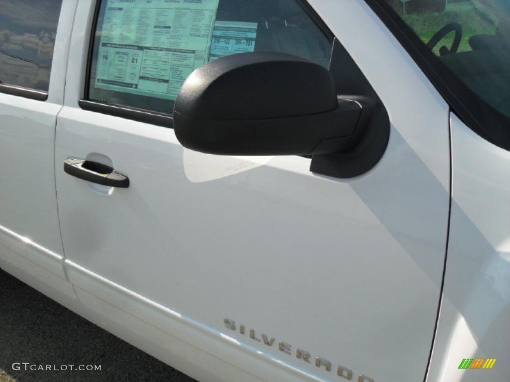 2011 Silverado 1500 LT Extended Cab 4x4 - Summit White / Light Titanium/Ebony photo #22