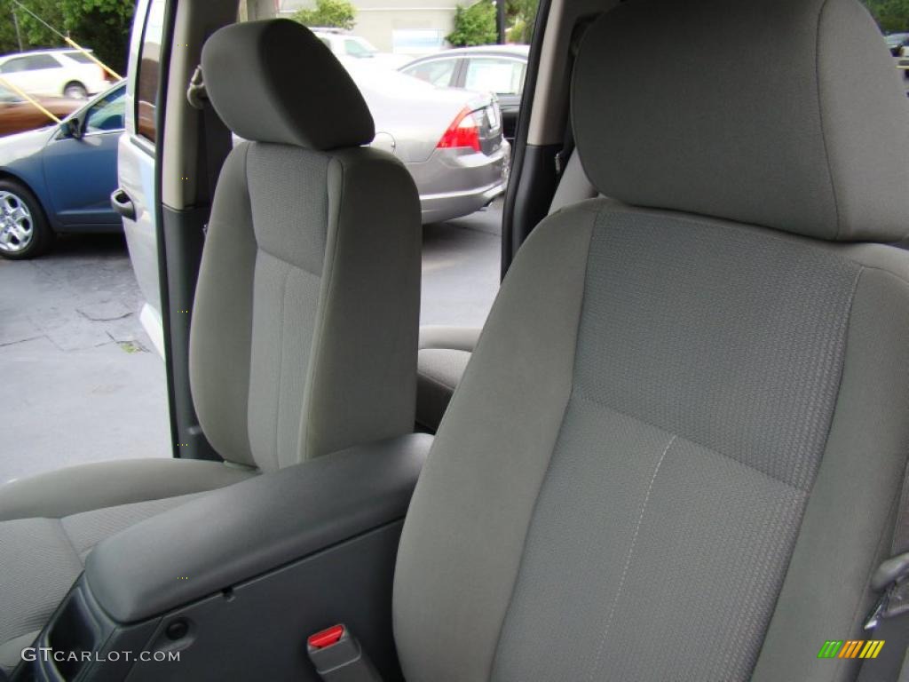 Medium Slate Gray Interior 2006 Dodge Dakota SLT Quad Cab Photo #48627973
