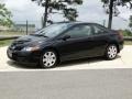 2008 Nighthawk Black Pearl Honda Civic LX Coupe  photo #10